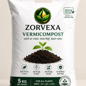 ZORVEXA Organic Fertilizer Natural Vermicompost for Fruit and Veg...more